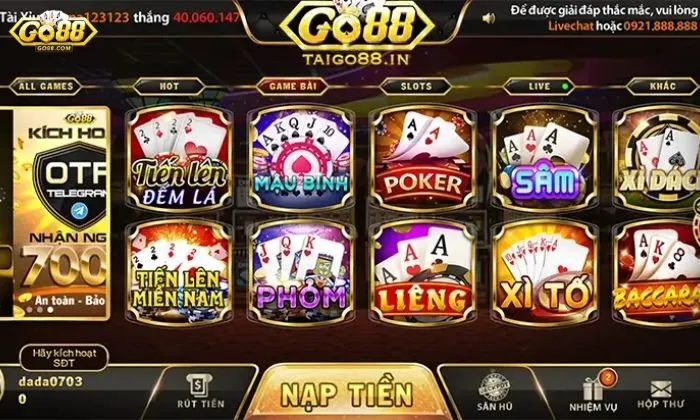 Go88 là nhà cái uy tín, chất lượng trên thị trường hiện nay