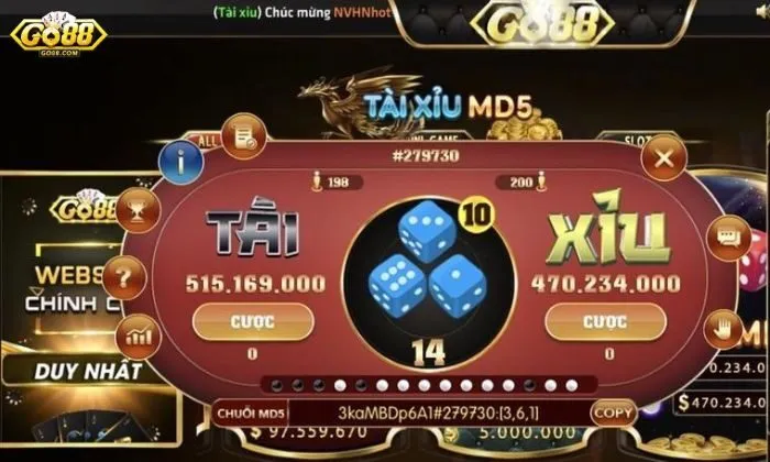 Tài Xỉu Livestream Go88 Tài Xỉu Livestream G88 tương tác, hấp dẫn