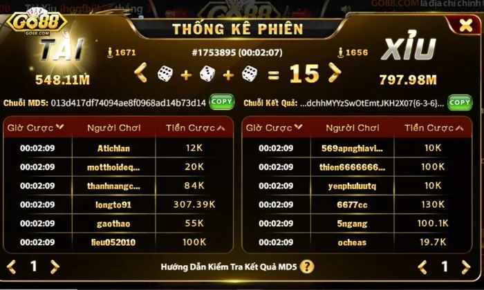 Ổn định tâm lý khi đặt cược tài xỉu MD5 Go88