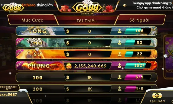 Học mẹo chơi xóc đĩa Go88 từ các cao thủ